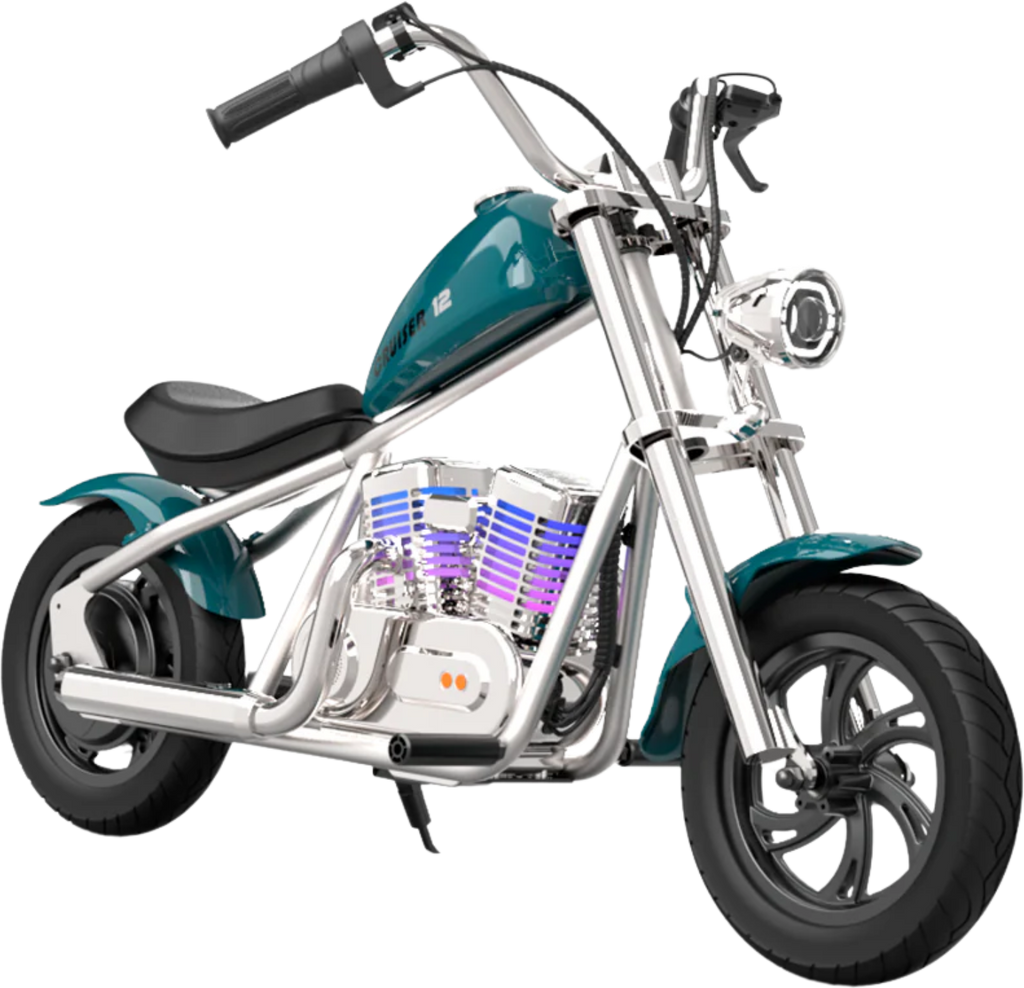 Hyper Gogo Cruiser 12+ Electric Kids Motorcycle, App Control, Bluetooth, 160W, 10 MPH - EL-MB03C-ORANGE