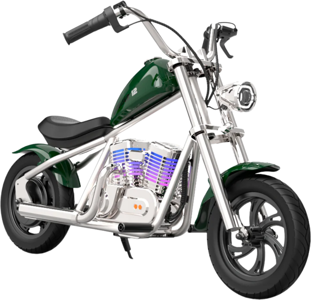 Hyper Gogo Cruiser 12+ Electric Kids Motorcycle, App Control, Bluetooth, 160W, 10 MPH - EL-MB03C-ORANGE