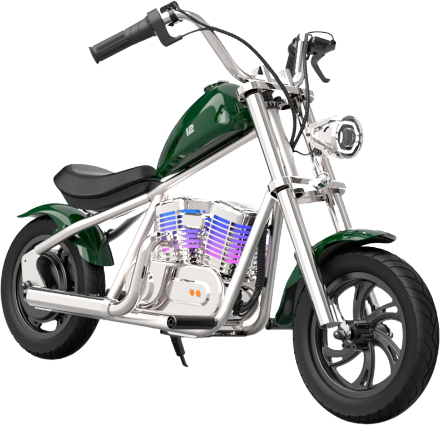 Hyper Gogo Cruiser 12+ Electric Kids Motorcycle, App Control, Bluetooth, 160W, 10 MPH - EL-MB03C-ORANGE