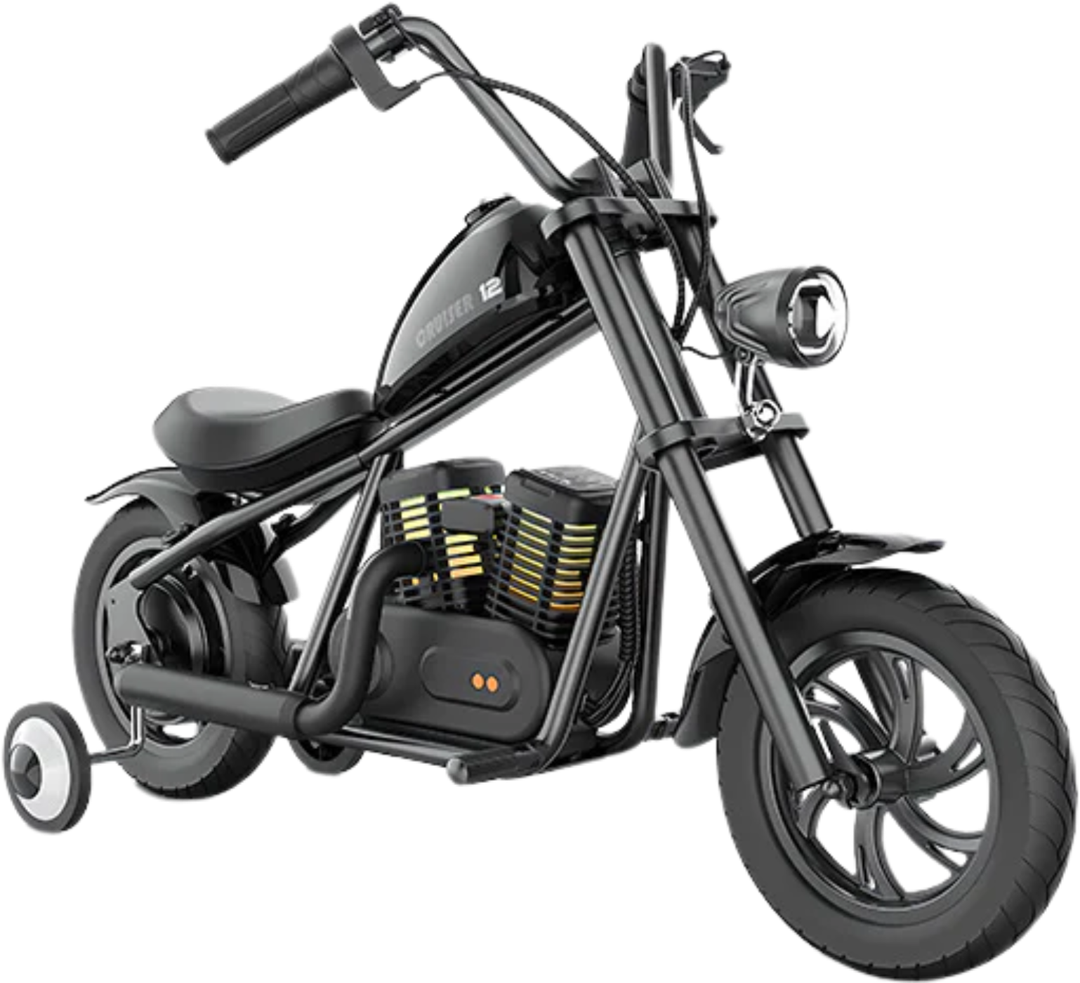 Hyper Gogo Cruiser 12 Plus Electric Kids Motorcycle Bluetooth Speaker 21.9V 160W 10 MPH 7.5 Miles - EL-MB03P-BLUE