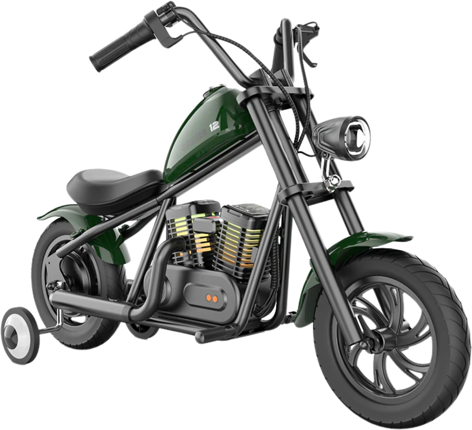 Hyper Gogo Cruiser 12 Plus Electric Kids Motorcycle Bluetooth Speaker 21.9V 160W 10 MPH 7.5 Miles - EL-MB03P-BLUE
