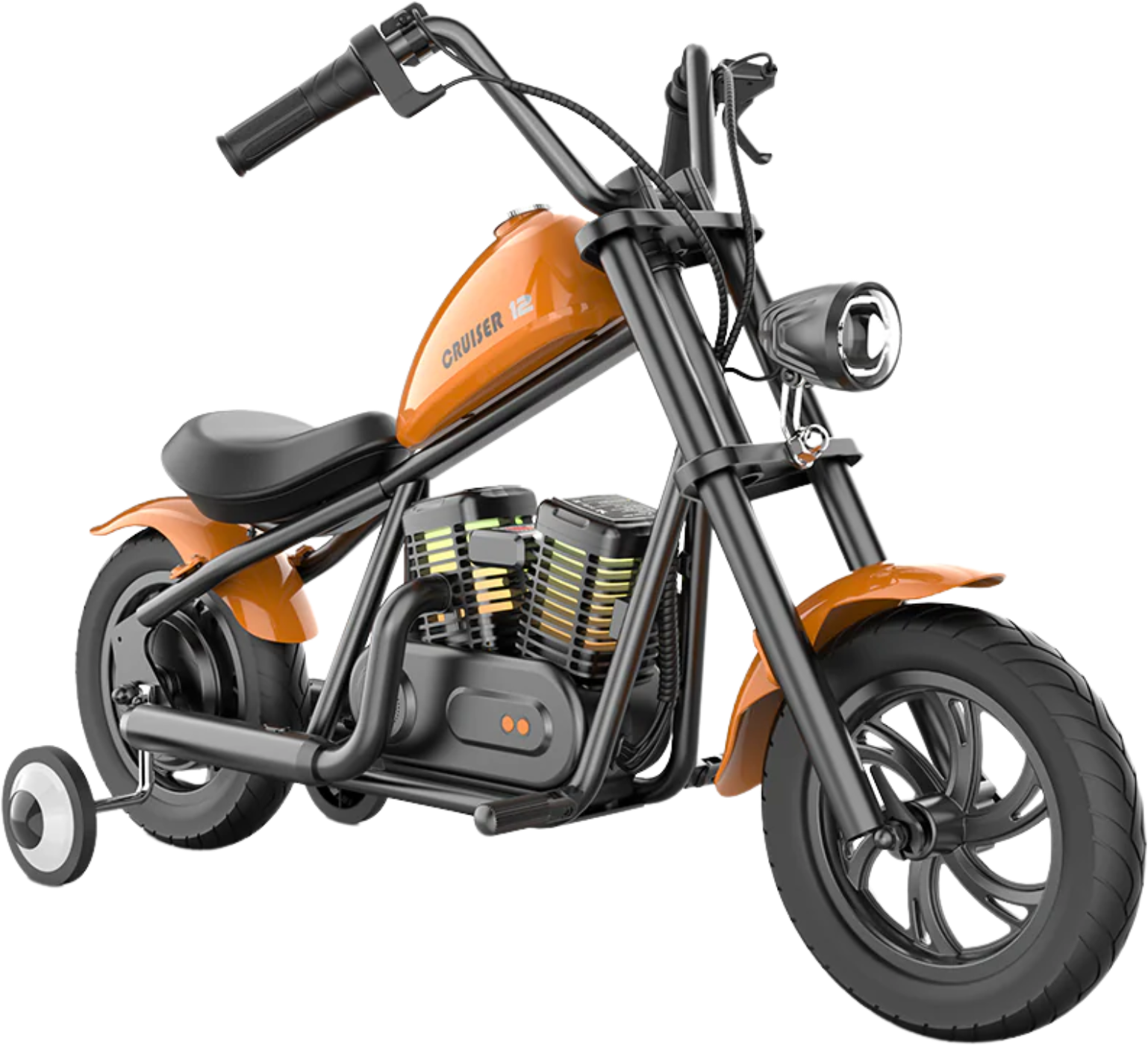 Hyper Gogo Cruiser 12 Plus Electric Kids Motorcycle Bluetooth Speaker 21.9V 160W 10 MPH 7.5 Miles - EL-MB03P-BLUE