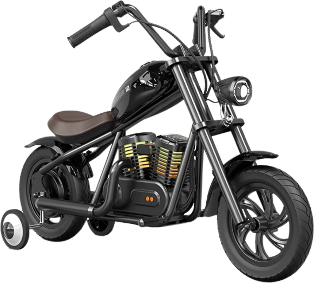 Hyper Gogo Pioneer 12 Plus Electric Motorcycle, Bluetooth - EL-MB05C-BLUE