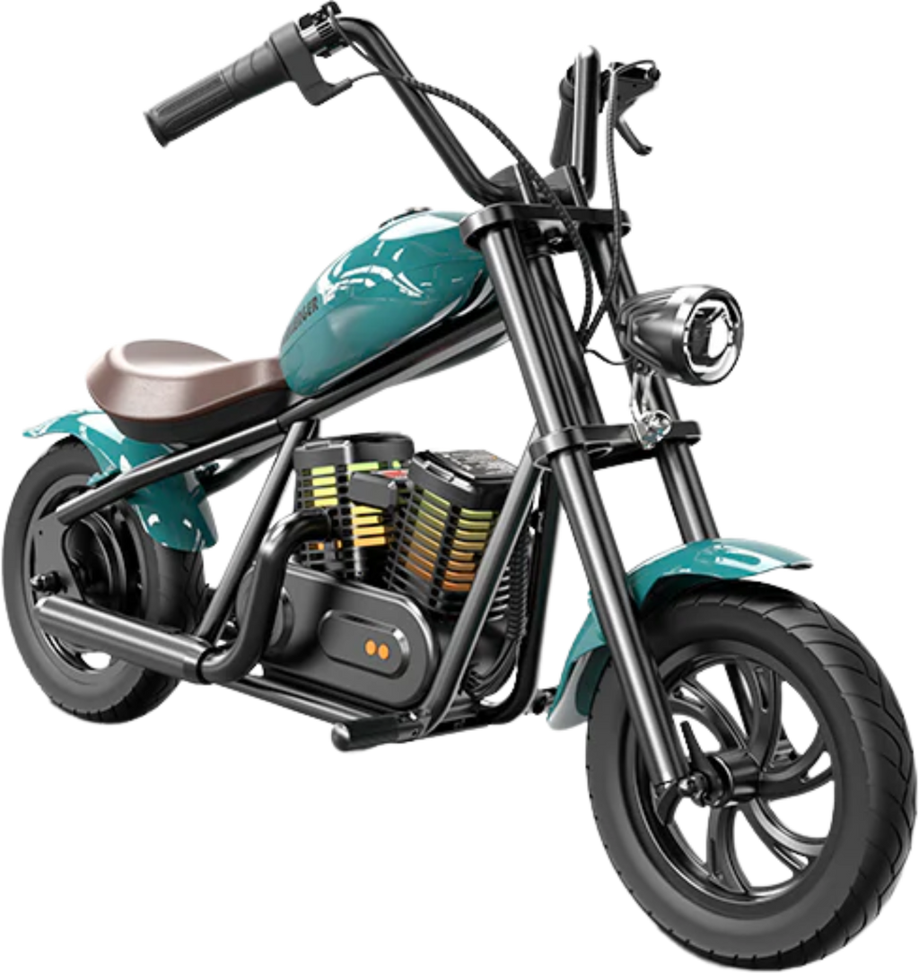 Hyper Gogo Cruiser 12 Plus Electric Motorcycle, Bluetooth - EL-MB03C-ORANGE