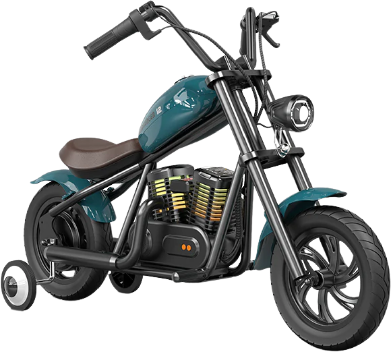 Hyper Gogo Cruiser 12 Plus Electric Kids Motorcycle Bluetooth Speaker 21.9V 160W 10 MPH 7.5 Miles EL-MB03P New - EL-MB03P-BLUE