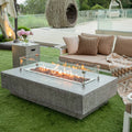 Elementi Hampton Fire Table LG Outdoor Setup