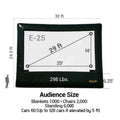 Open Air Cinema Elite Outdoor Movie Screen Kit - E-25