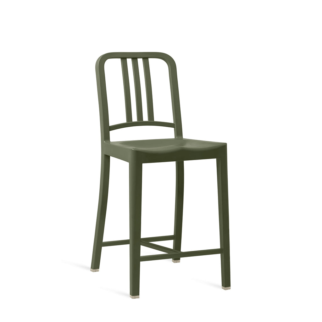 Emeco 111 Navy Counter Stool - 111 24 RED