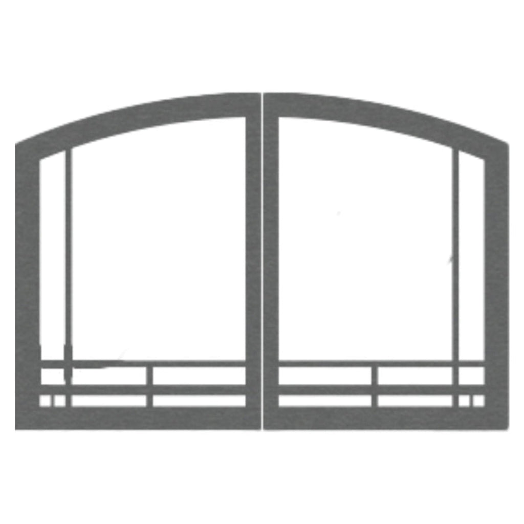 Empire Door Sets for Breckenridge Deluxe Vent Free Fireboxes - VFR32SMBL