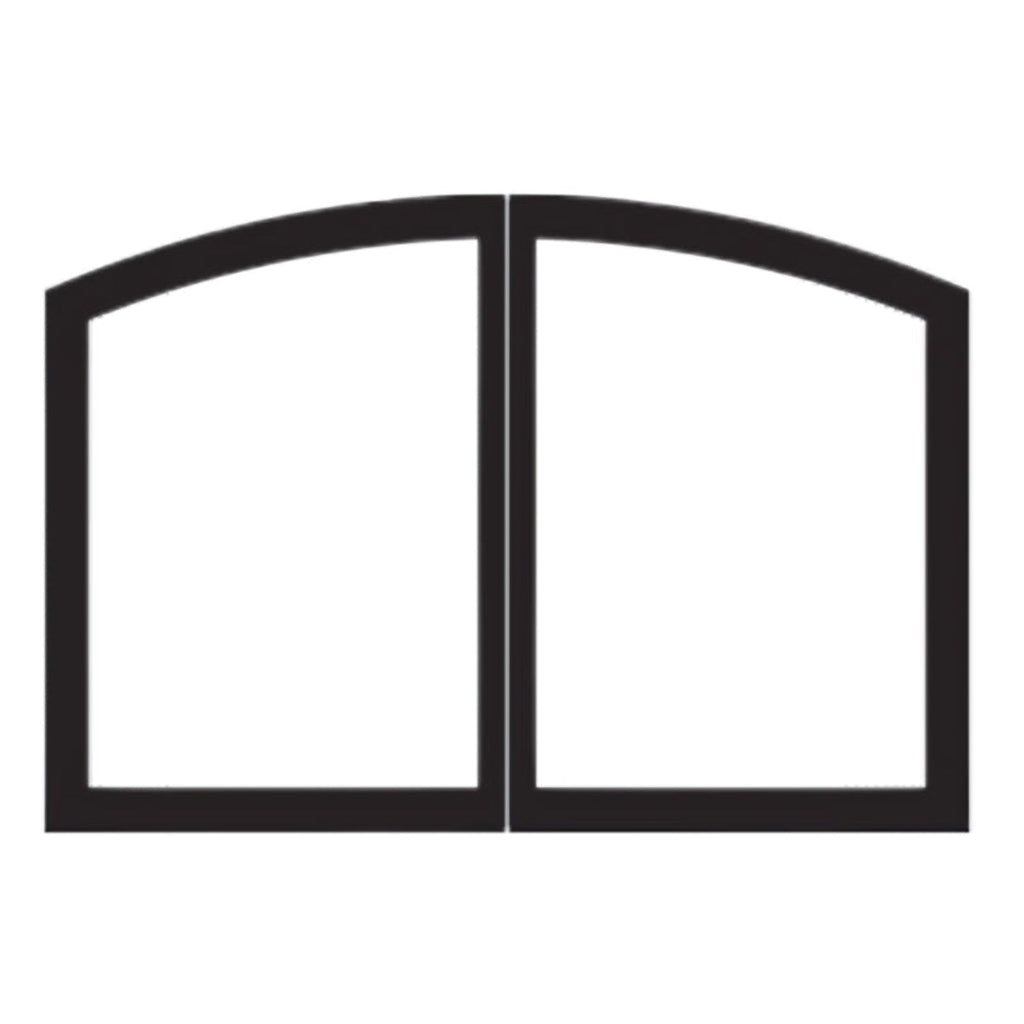 Empire Door Sets for Breckenridge Deluxe Vent Free Fireboxes - VFR32SMBL