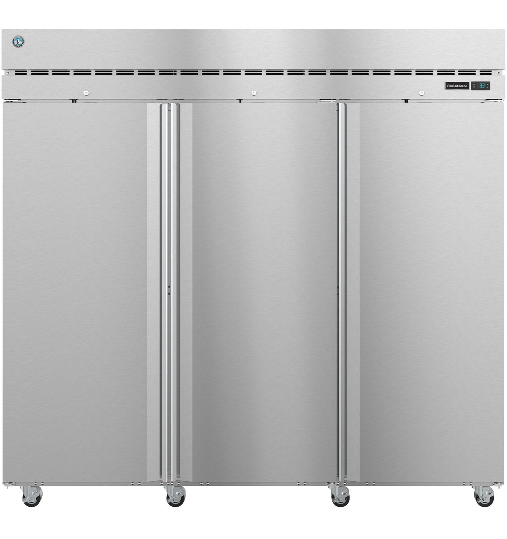 Hoshizaki F3A-FS | 83" Wide 3 Door Top Mount Reach-In Freezer - F3A-FS