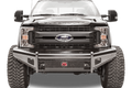 Fab Fours FS08-S1961-1 Ford F250/F350 Superduty 2008-2010 Black Steel Front Bumper No Guard