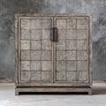 Uttermost Hamadi Distressed Gray 2 Door Cabinet 25444