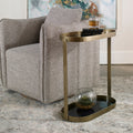 Uttermost Adia Antique Gold Accent Table 25081