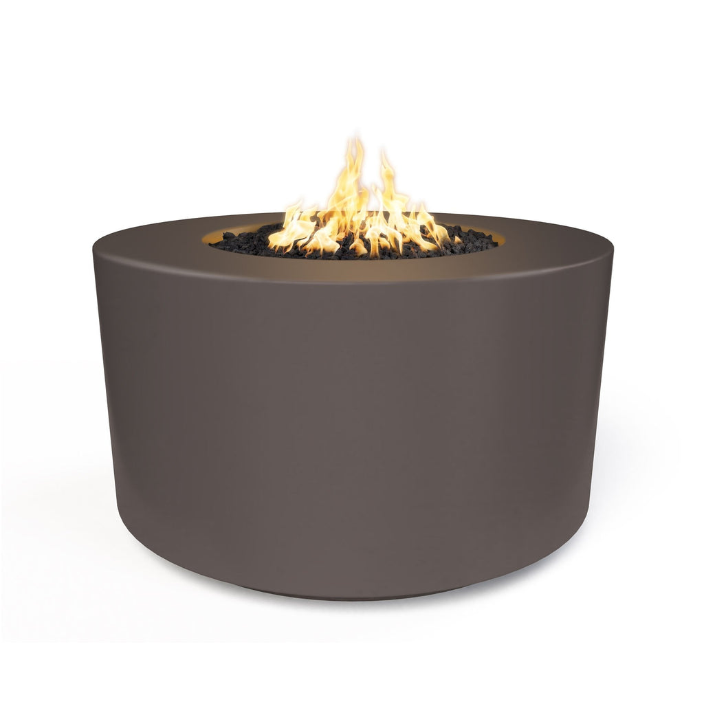 42" Florence Fire Table - 24" Tall - Chestnut