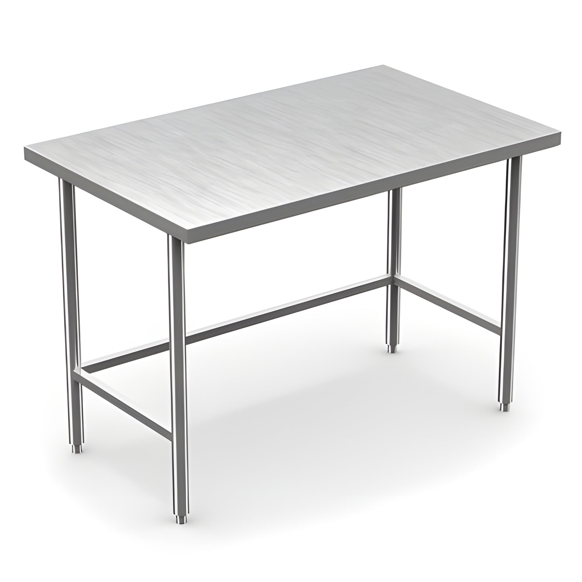 Winholt 30" x 48" All Welded Stainless Steel Knock-Down Table - DTR-3048-HKD