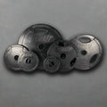 TROY Rubber Encased Olympic Grip Plate 255lb Set