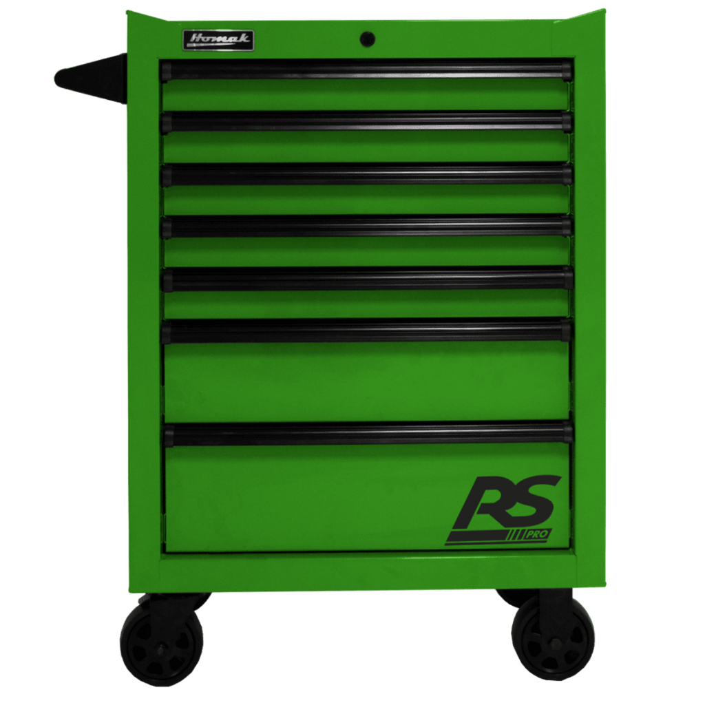 Homak  27” RS Pro Series 7 Drawer Roller Cabinet - BK04027770