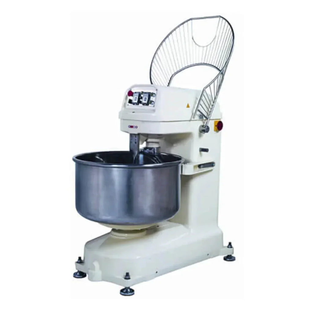 BakeMax 21" Spiral Dough Mixer, 66 Lb, 53 Qt Bowl - BMSM030