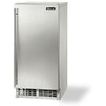 Perlick 15" Clear Ice Maker w/ Solid Door, ADA Compliant 27 lb. Storage Capacity, 55 lbs. Production Capacity per 24 Hours - H50IMW-AD