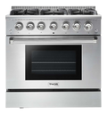 Thor Kitchen 36-Inch Professional Liquid Propane Range - HRG3618ULP
