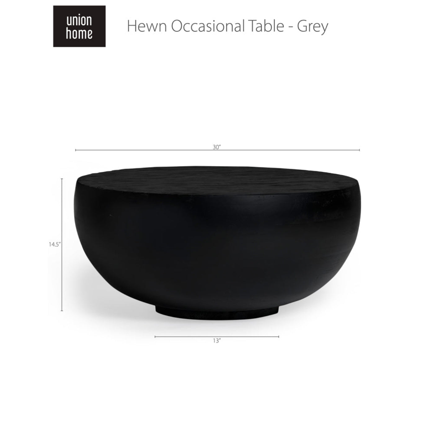 Union Home Hewn Occasional Table  - LVR00100