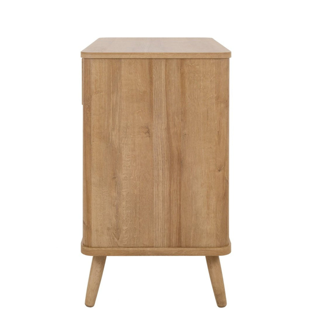 New Pacific Direct Thelma KD Rattan Small Cabinet 1 Drawer + 2 Doors  - 1340017