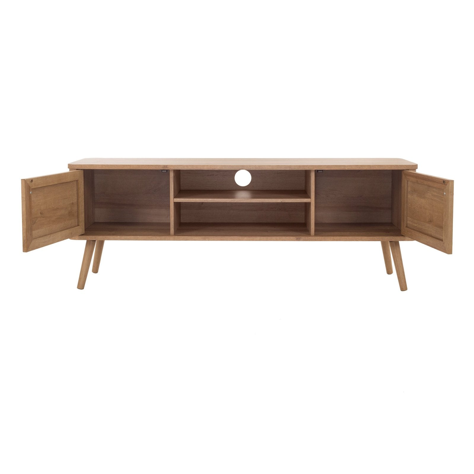 New Pacific Direct Thelma KD 59.5" Rattan TV Stand  - 1340015