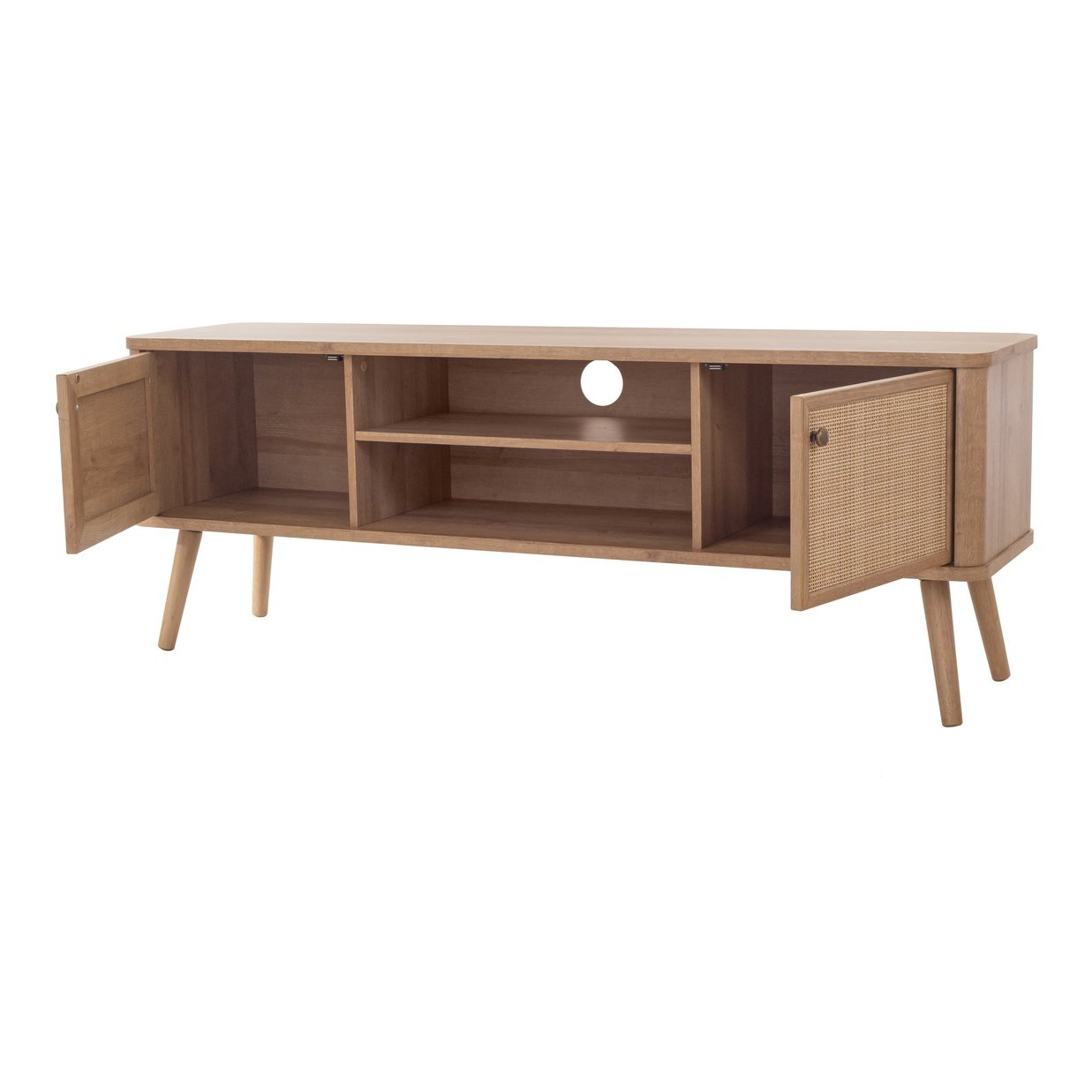 New Pacific Direct Thelma KD 59.5" Rattan TV Stand  - 1340015