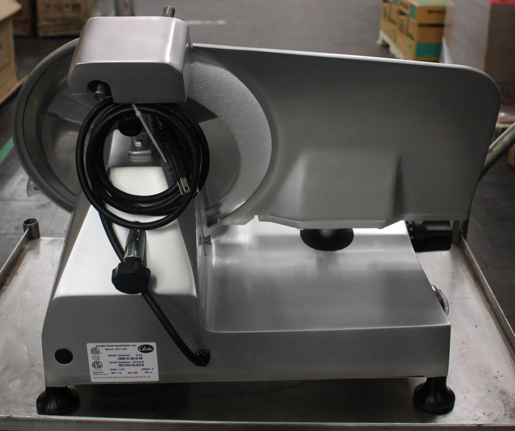 Globe C1  Open Box C-Series Compact Manual Slicer NSF Certified 12" Blade (#3147) - 3147OBGLC12