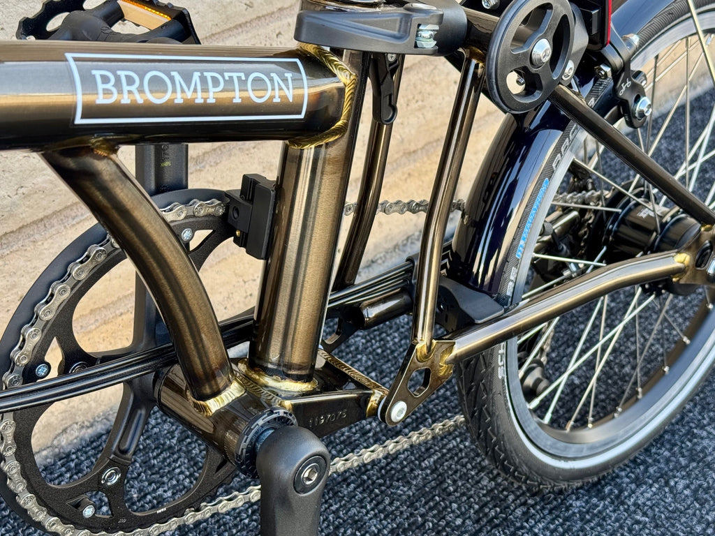Brompton C Line 12-Speed Mid-HB Black Lacquer