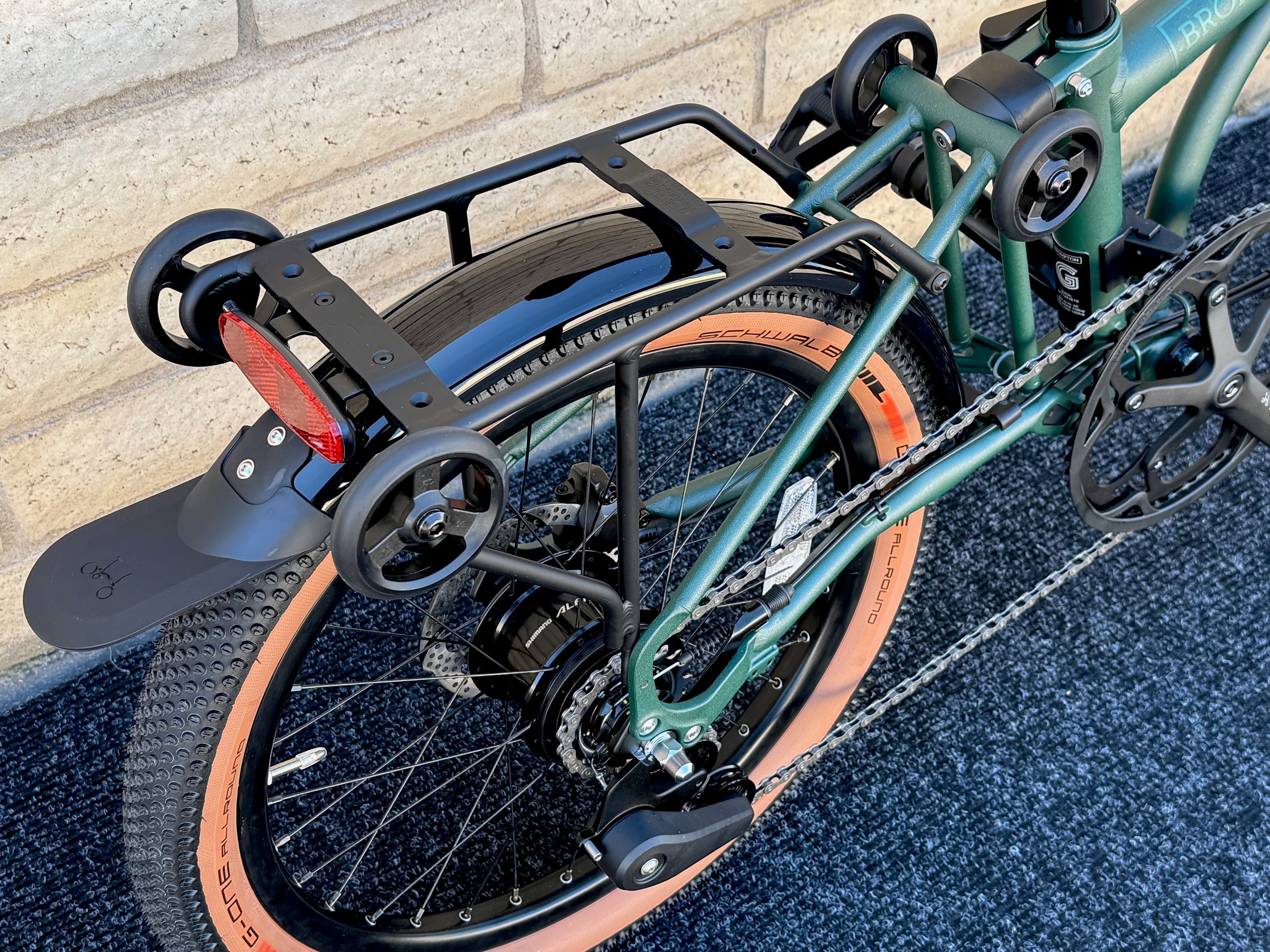 Brompton G Line 8-Speed Forest Green 3 Sizes