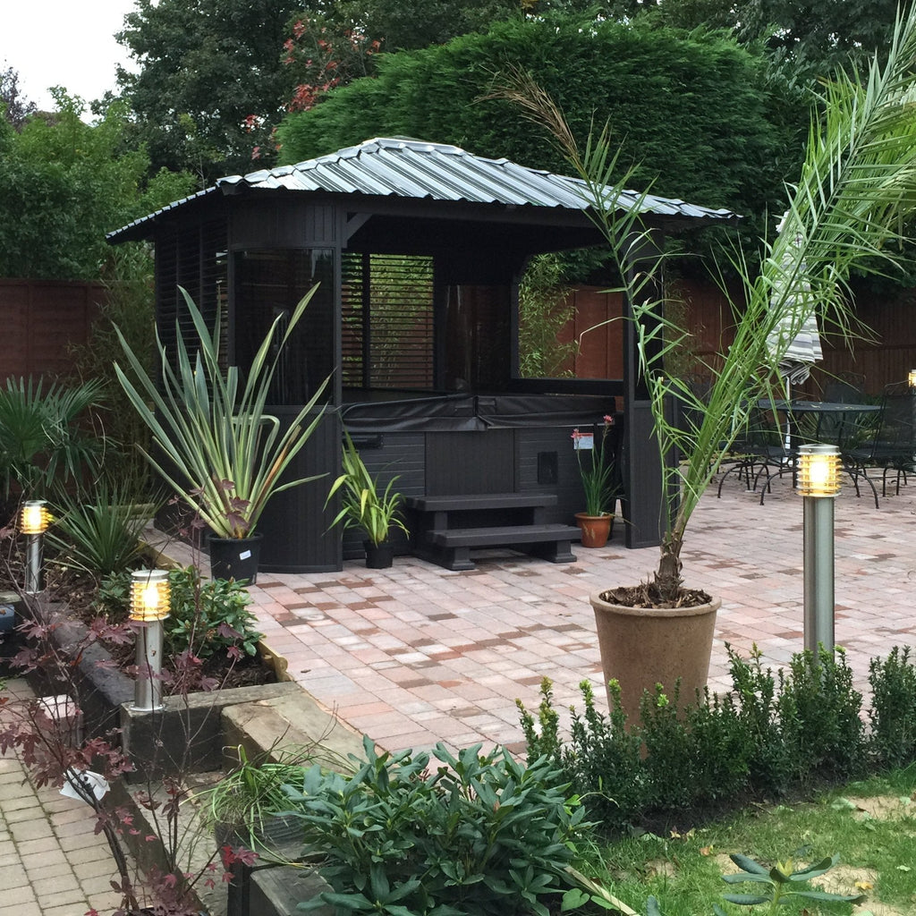 Fraser Gazebo 10ft x 10ft - Coffee