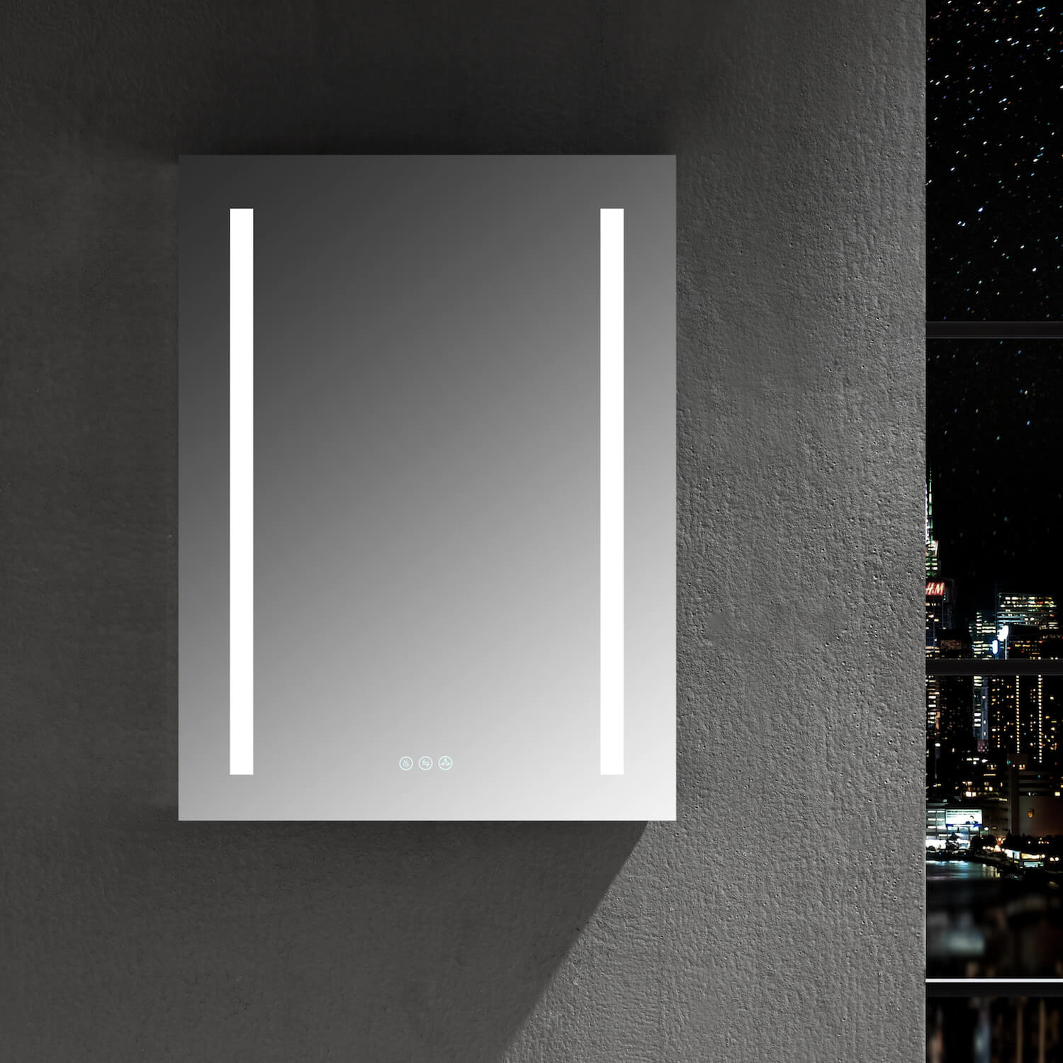 Blossom Pillar – 24 Inches LED Medicine Cabinet - MCL1 2432L