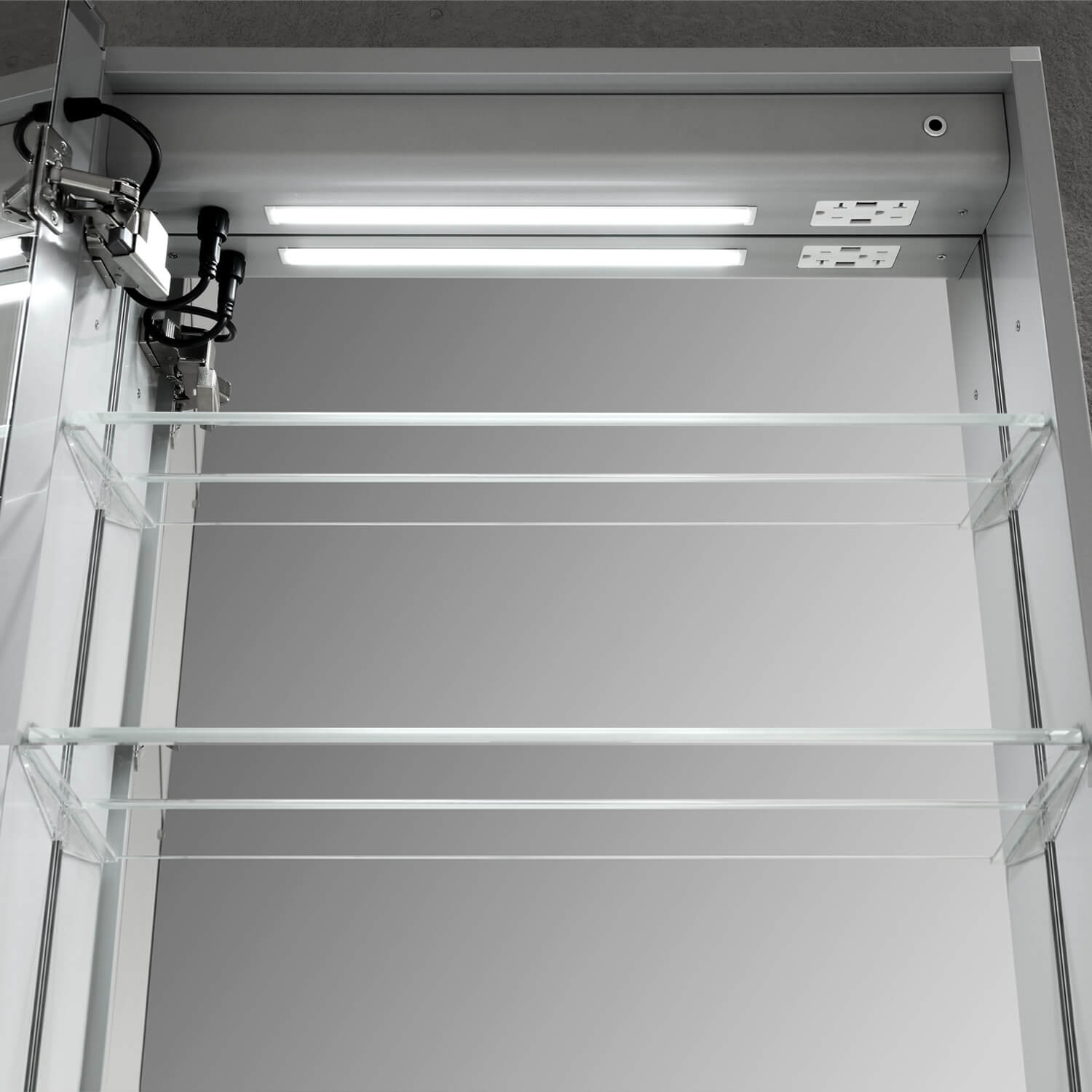 Blossom Pillar – 24 Inches LED Medicine Cabinet - MCL1 2432L