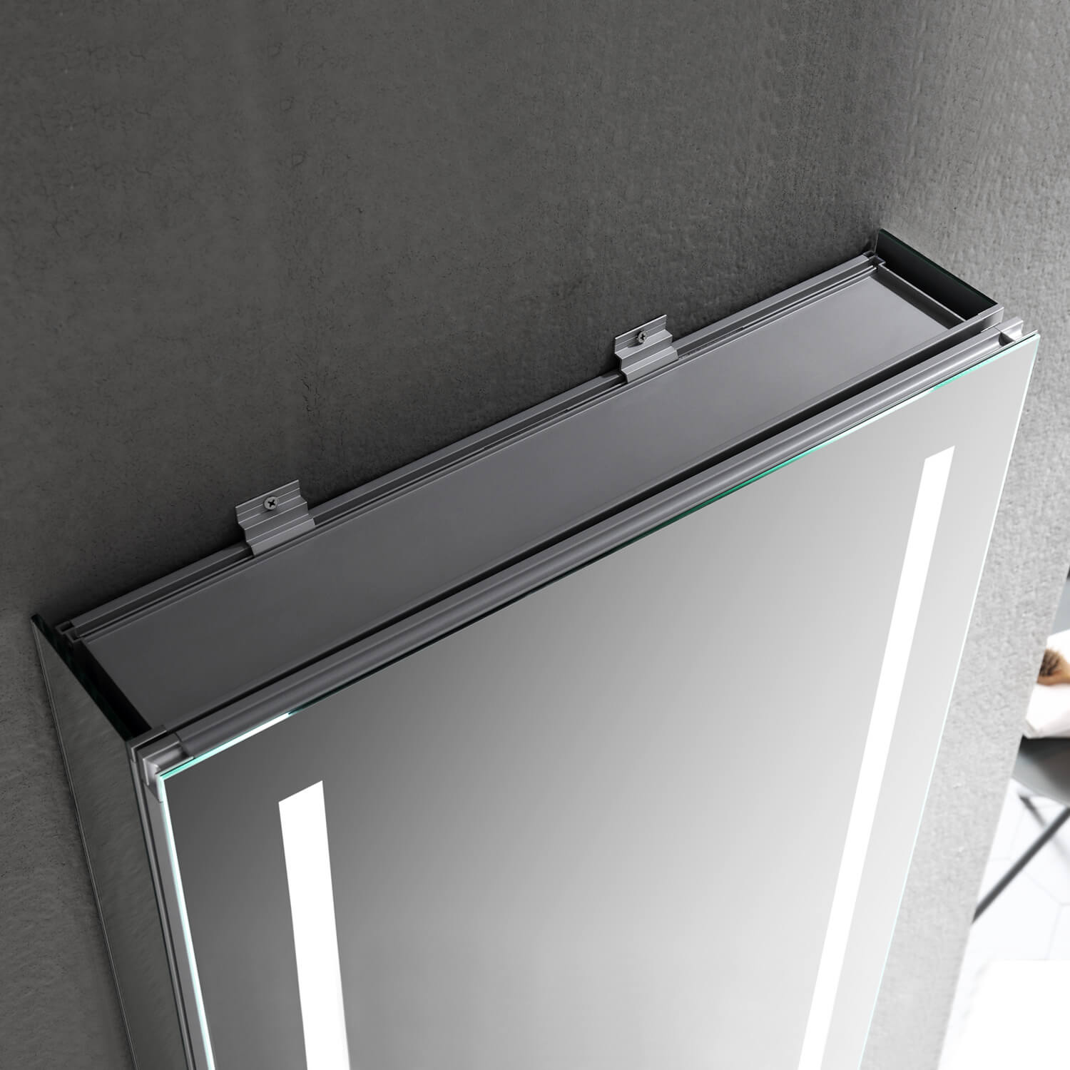 Blossom Pillar – 24 Inches LED Medicine Cabinet - MCL1 2432L