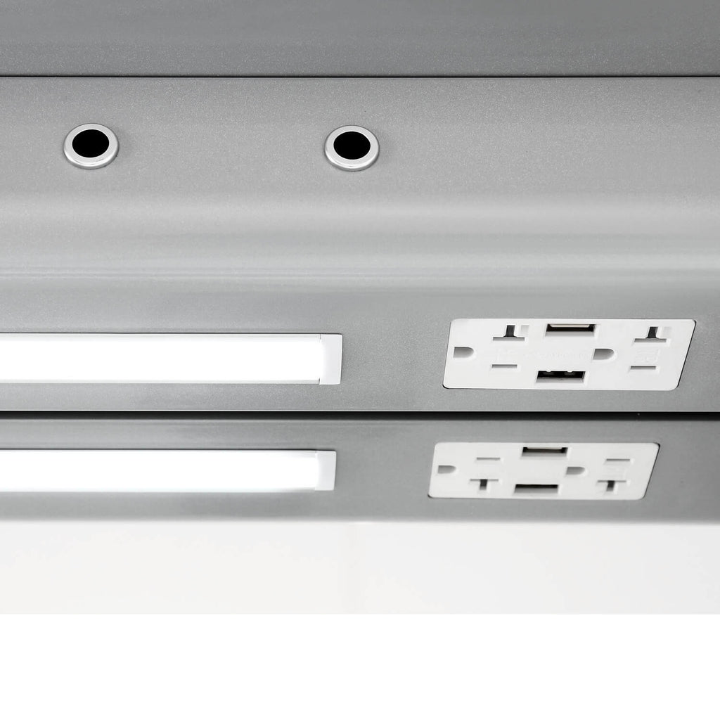 Blossom Pillar – 24 Inches LED Medicine Cabinet - MCL1 2432L