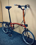 Brompton Pre-Owned Superlight High-HB 6-Speed Flame Lacquer