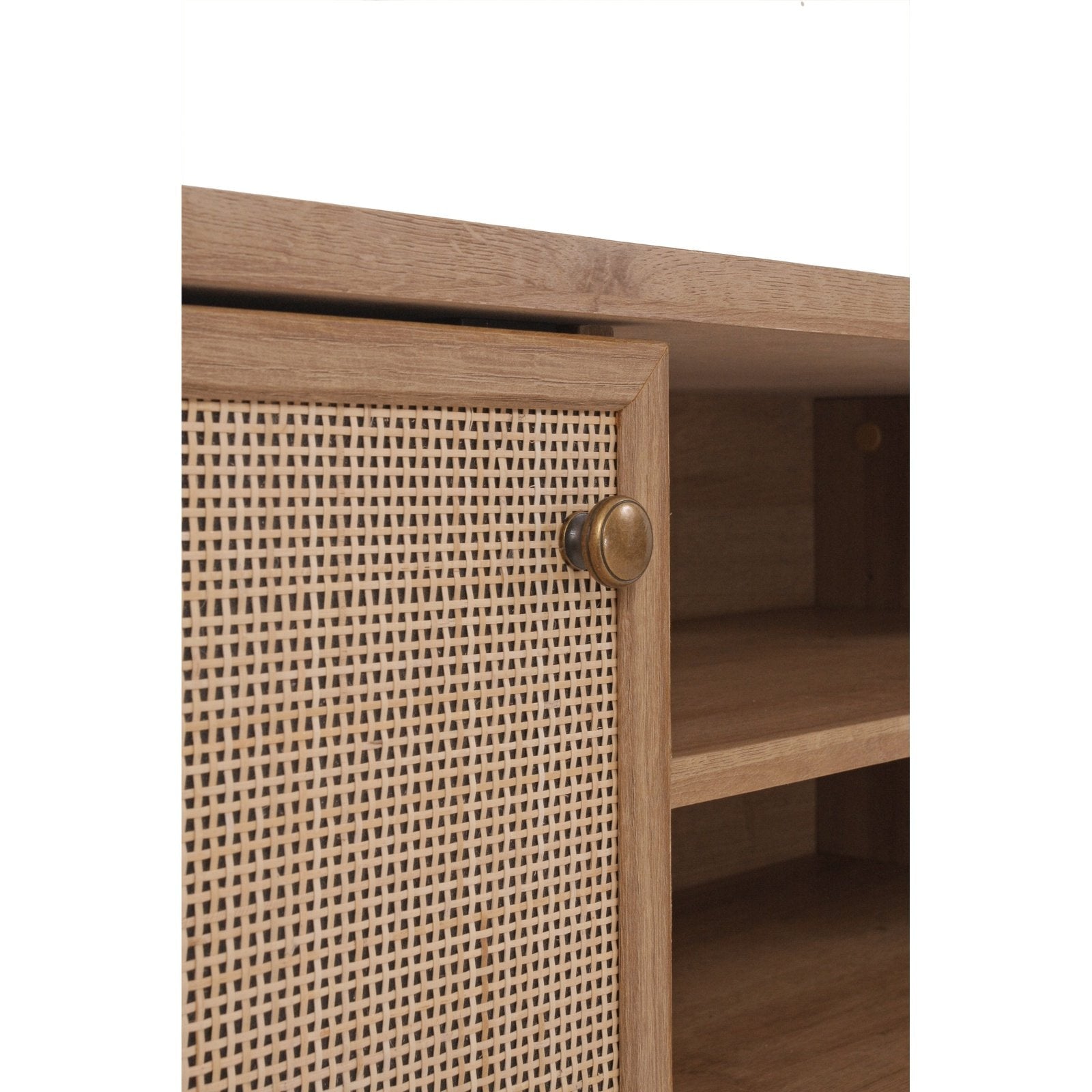 New Pacific Direct Thelma KD 59.5" Rattan TV Stand  - 1340015