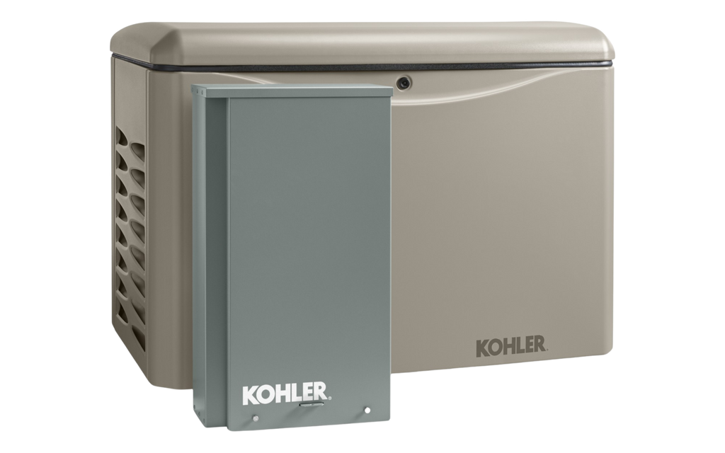 Kohler 20KW Standby Generator w/ 200 Amp Automatic Transfer Switch and App Connect Scratch and Dent -  20RCAL-200SELS