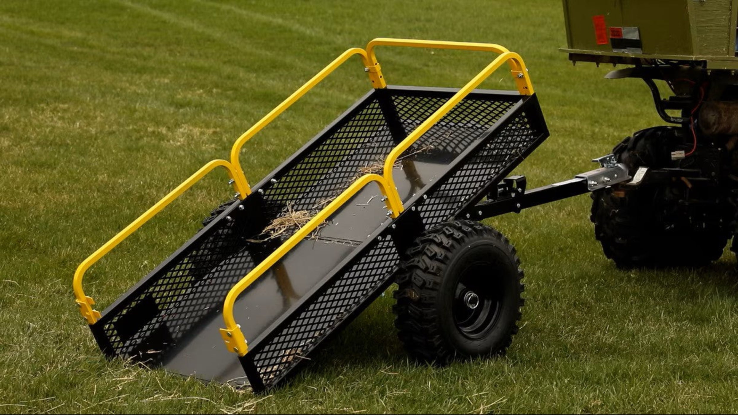 MotoAlliance Impact Implements ATV/UTV Utility Trailer Dump Cart 1000 Lbs Capacity New - IP8210