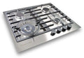 Kleenmaid 60cm Stainless Steel Gas Cooktop - GCT6030