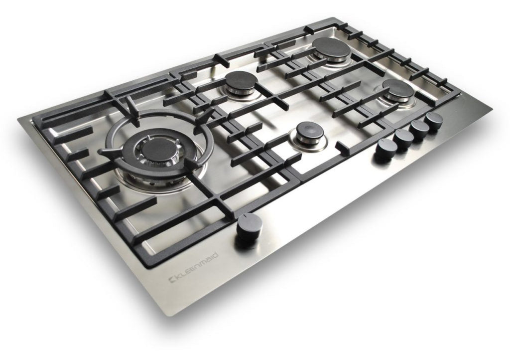 Kleenmaid GCT9030 90cm Stainless Steel Gas Cooktop - GCT9030