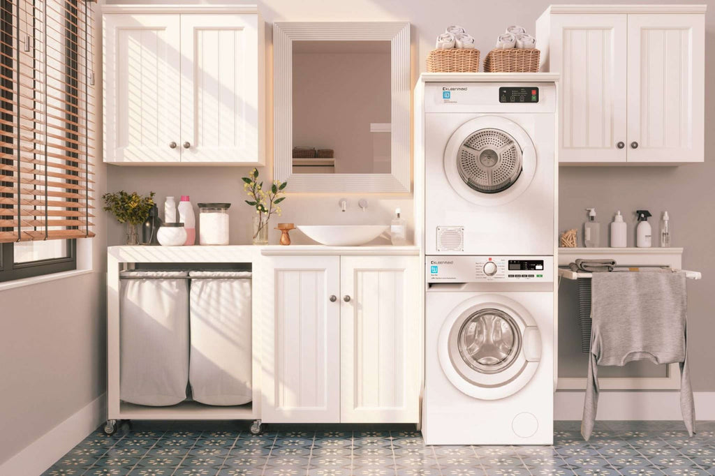 Kleenmaid 8kg Steam Assisted Front Load Washing Machine - LWF8014