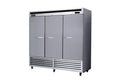 Kool-It  81" Wide 3 Door Bottom Mount Reach-In Refrigerator - KBSR-3