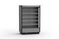 Hydra-Kool  | 75" Wide Remote Grab-N-Go 3 Door High Volume Merchandiser Refrigerator - KGV-MO-3-R