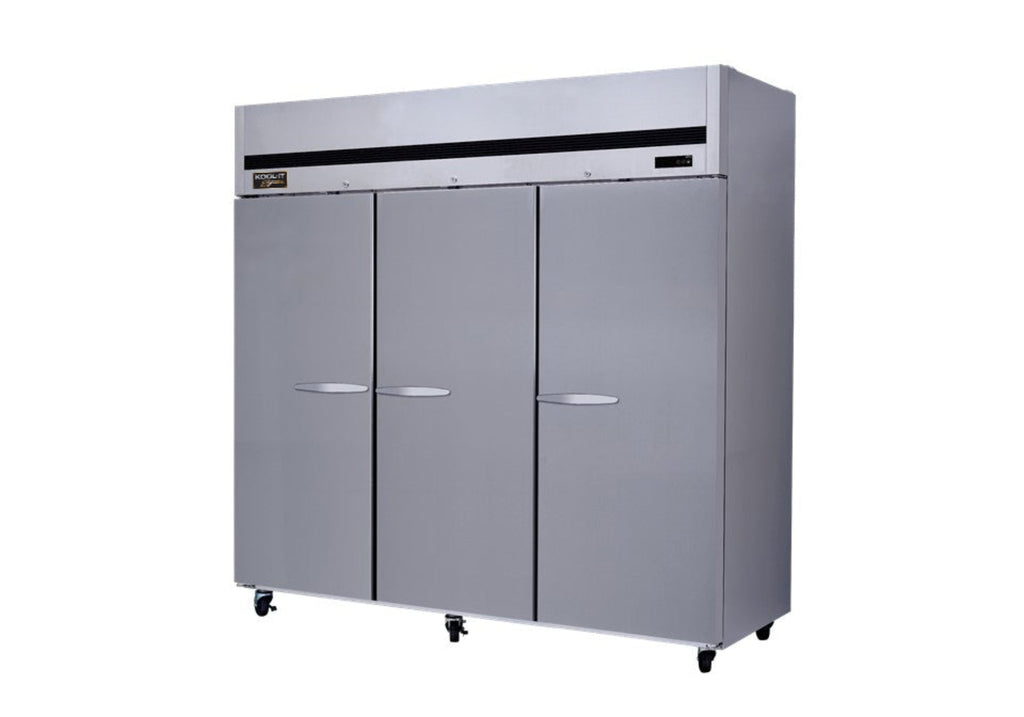 Kool-It 81" Wide 3 Door Top Mount Reach-In Refrigerator - KTSR-3