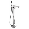 Anzzi Khone 2-Handle Claw Foot Tub Faucet with Hand Shower FS-AZ0037 - FS-AZ0037BN