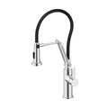 Kibi Engel Single Handle Pull Down Kitchen Faucet In Chrome Finish - KKF2014CH