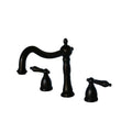 Kingston Brass Heritage Two-Handle 3-Hole Deck Mount Roman Tub Faucet - KS134
